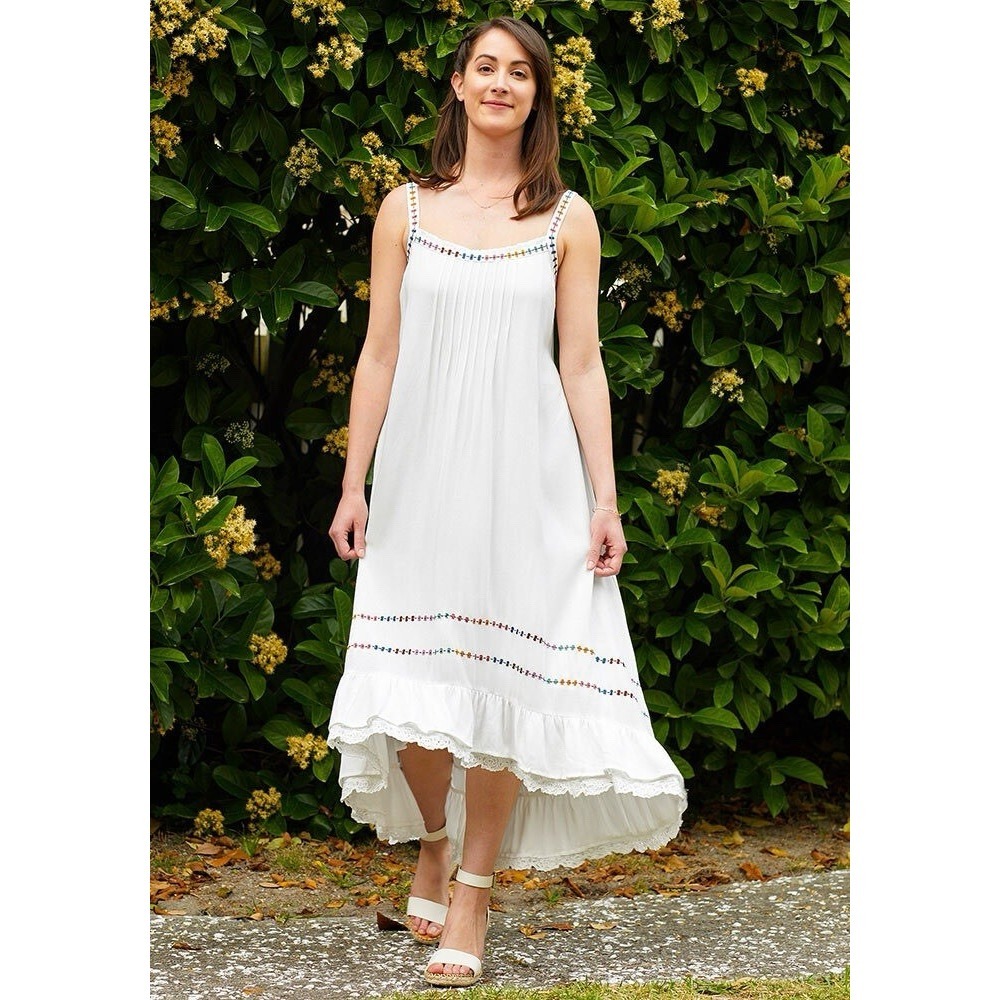Womens Matilda‎ Jane M Brilliant Daydream Adante Dress White Beach
